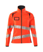 Hi-vis Rot/Schwarzblau