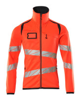 Hi-vis Rot/Schwarzblau