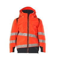 Hi-vis Rot/Schwarzblau