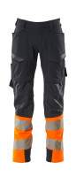 Schwarzblau/Hi-vis Orange