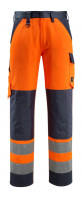 Hi-vis Orange/Schwarzblau