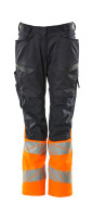 Schwarzblau/Hi-vis Orange