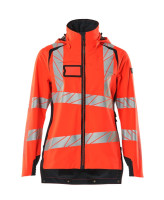 Hi-vis Rot/Schwarzblau