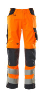 Hi-vis Orange/Schwarzblau